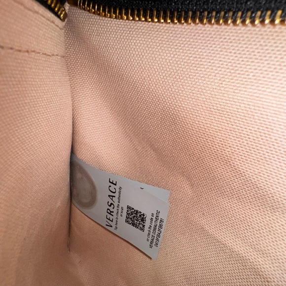 VERSACE
Canvas Calfskin Large Medusa Pop Cabas Tote Beige - Picture 9 of 10